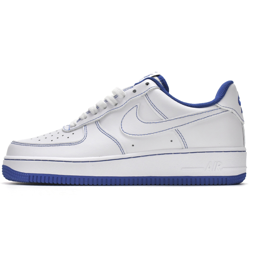 Nike Air Force 1 Low Contrast Stitch Blue Sneaker   CV1724-101 - EUR FASHION