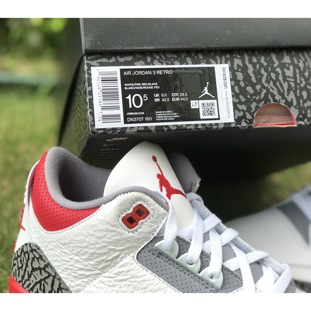 Air Jordan 3 OG “Fire Red” Basketball Shoes   DN3707-160 - EUR FASHION