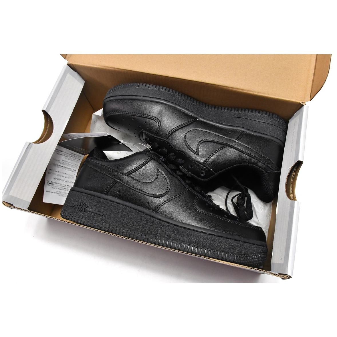 Nike Air Force 1 Low Black Sneaker  315115-038 - EUR FASHION