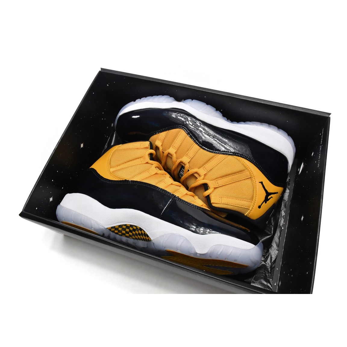  Air Jordan 11 Retro Black Yellow Sneaker    CT8012-118 - EUR FASHION