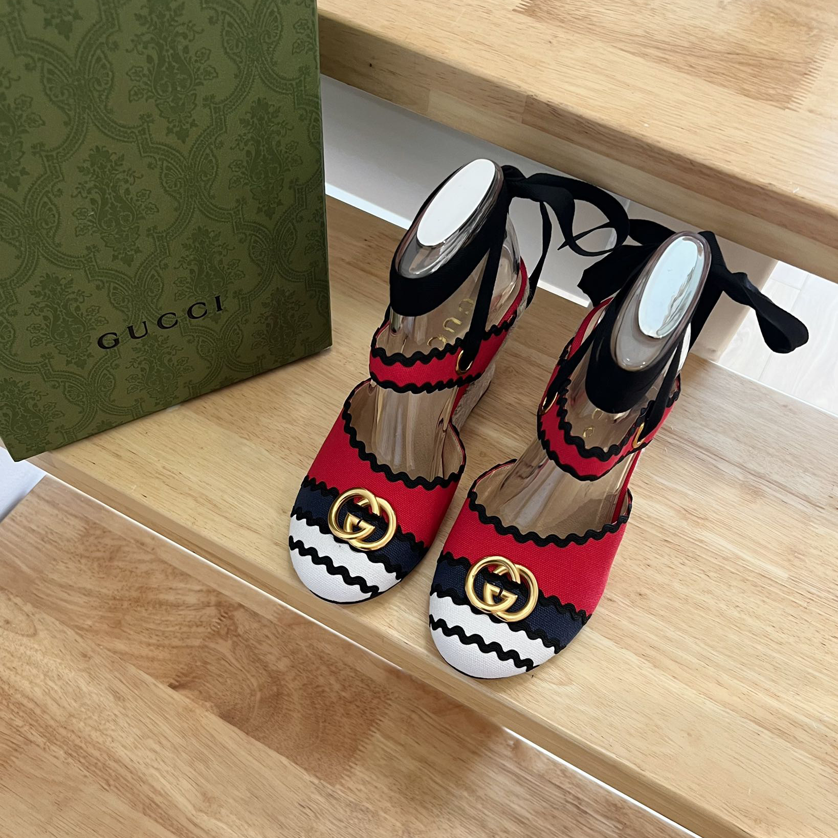 Gucci Women's Platform Espadrilles - EUR FASHION