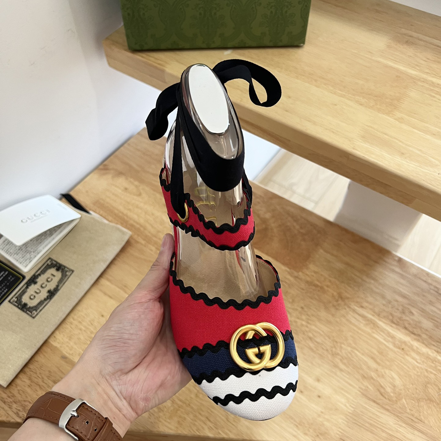 Gucci Women's Platform Espadrilles - EUR FASHION