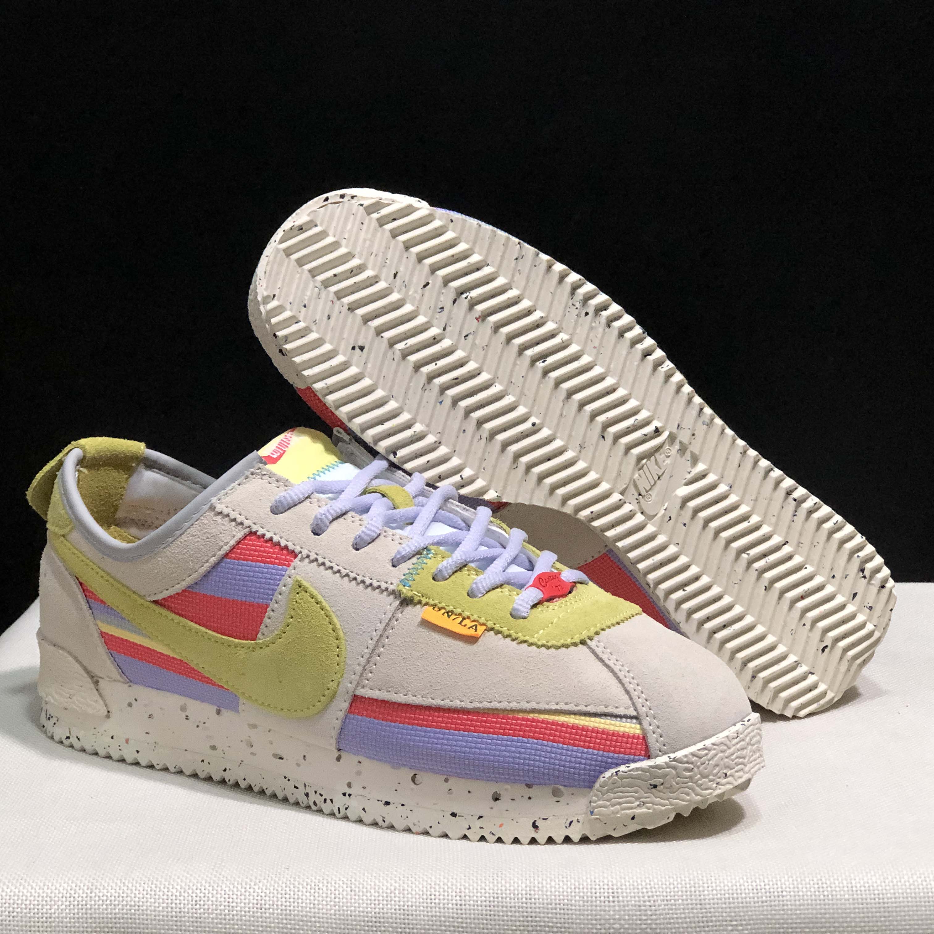 Union LA x Nike Cortez SP “Lemon Frost” Sneaker   - EUR FASHION