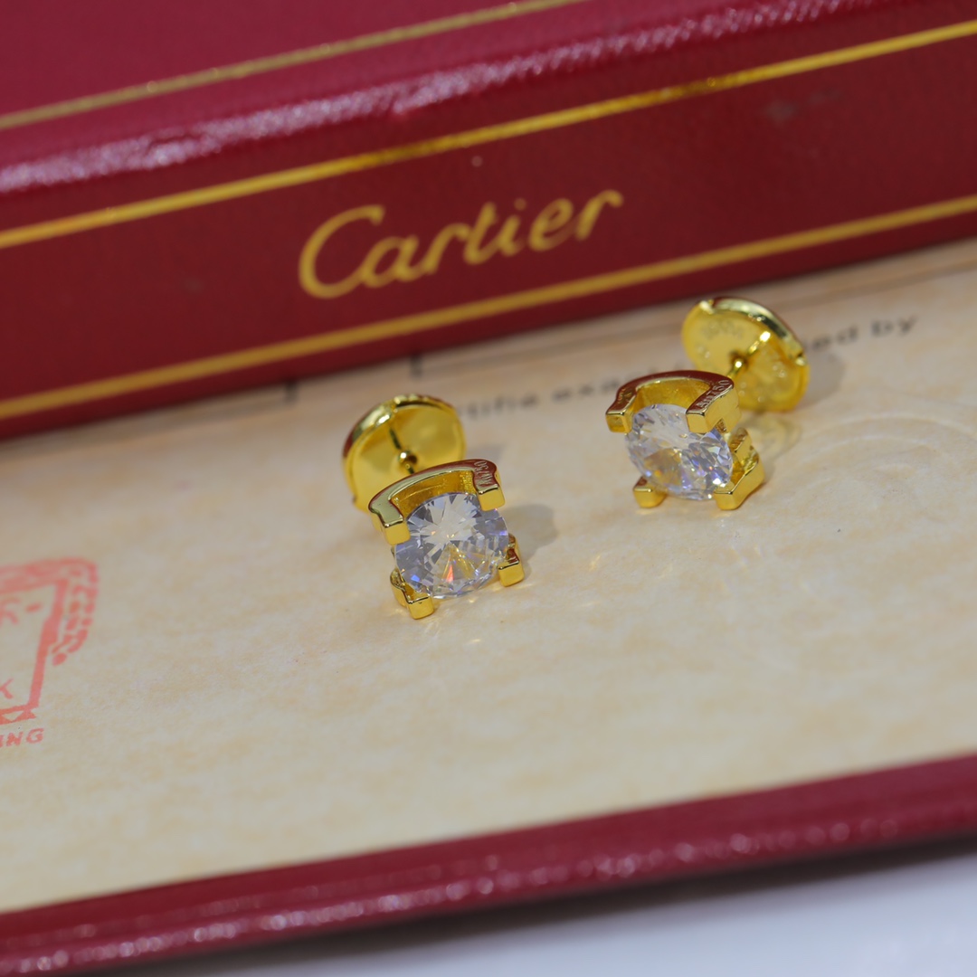 Cartier C De Cartier Earrings - EUR FASHION