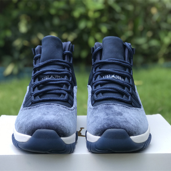 Air Jordan 11 Velvet WMNS “Midnight Navy” Sneaker      AR0715-441  - EUR FASHION