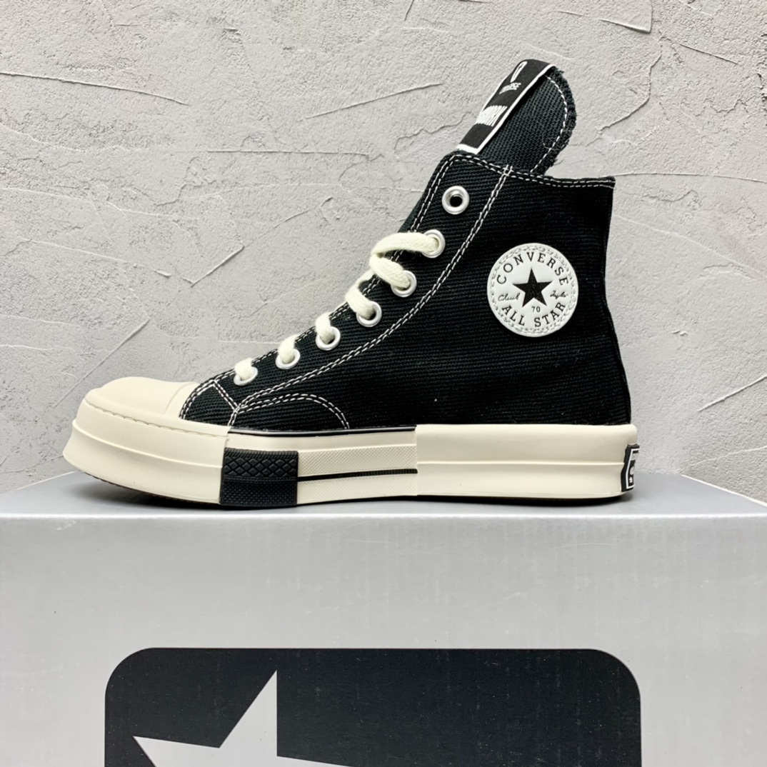 Rick Owensx Converse x  Drkshdw Drkstar Hi Sneakers - EUR FASHION