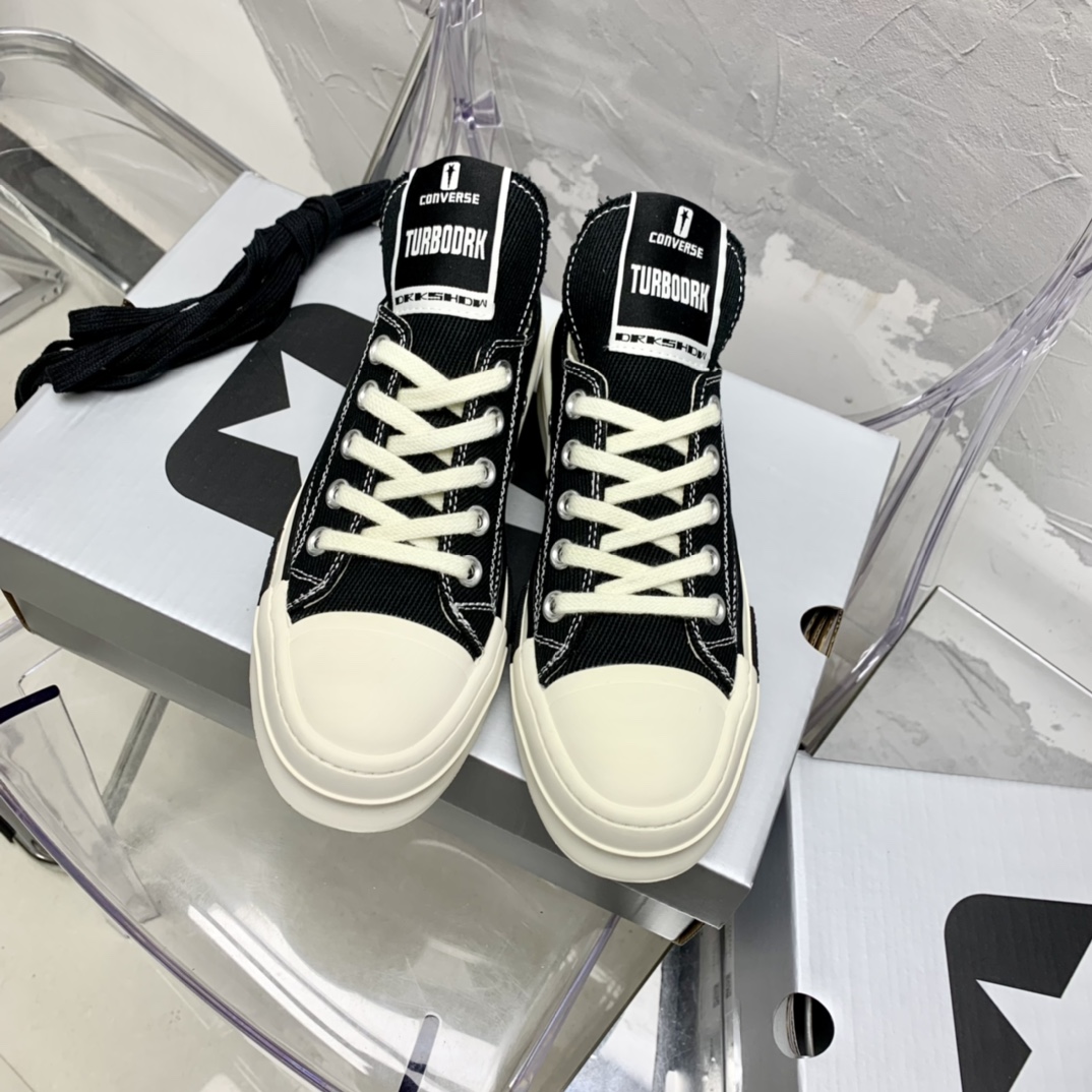 Rick Owensx Converse x  Drkshdw Drkstar Hi Sneakers - EUR FASHION