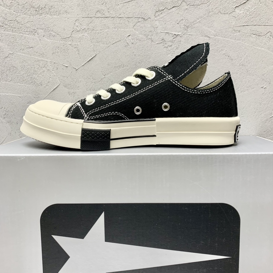 Rick Owensx Converse x  Drkshdw Drkstar Hi Sneakers - EUR FASHION