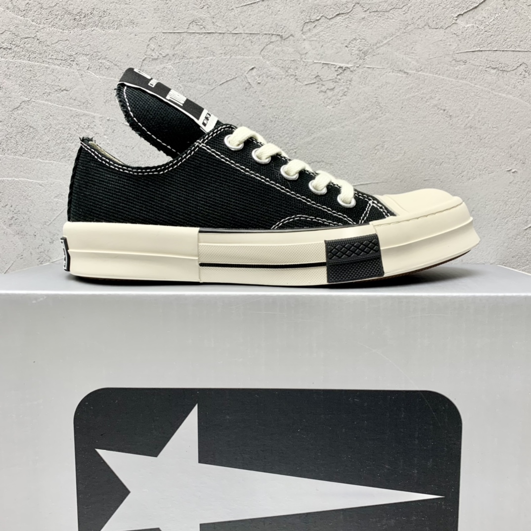 Rick Owensx Converse x  Drkshdw Drkstar Hi Sneakers - EUR FASHION