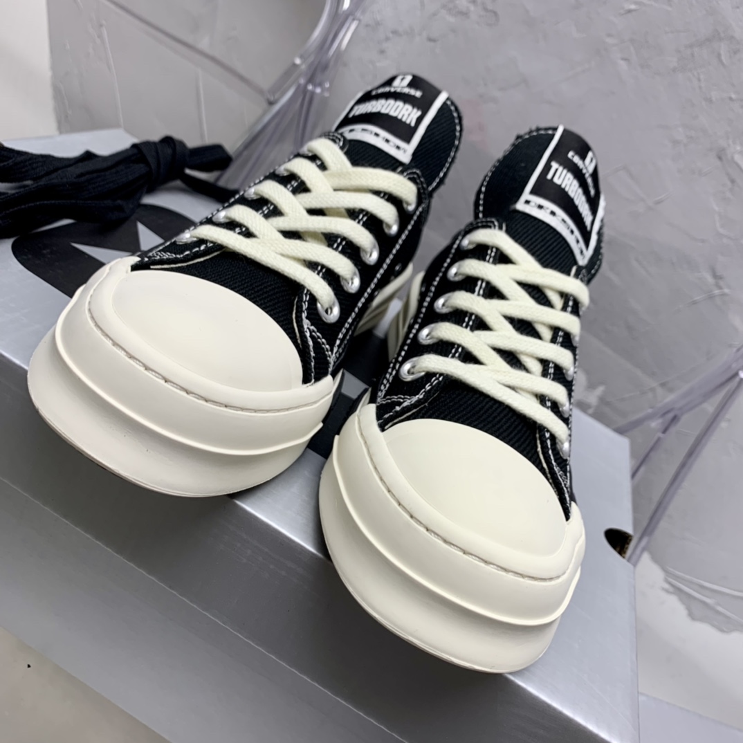 Rick Owensx Converse x  Drkshdw Drkstar Hi Sneakers - EUR FASHION