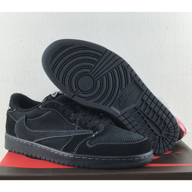 Travis Scott x Air Jordan 1 Low OG “Black Phantom” Sneaker   DM7866-001 - EUR FASHION