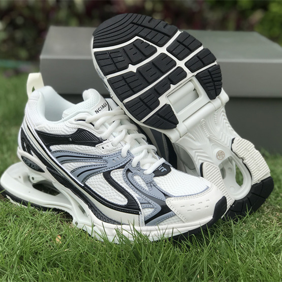 Balenciaga X-Pander Sneaker In Grey, White And Black Mesh And Nylon - EUR FASHION