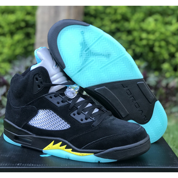 Nike Air Jordan Retro 5"Black Aqua" Sneaker     DD0587-047 - EUR FASHION