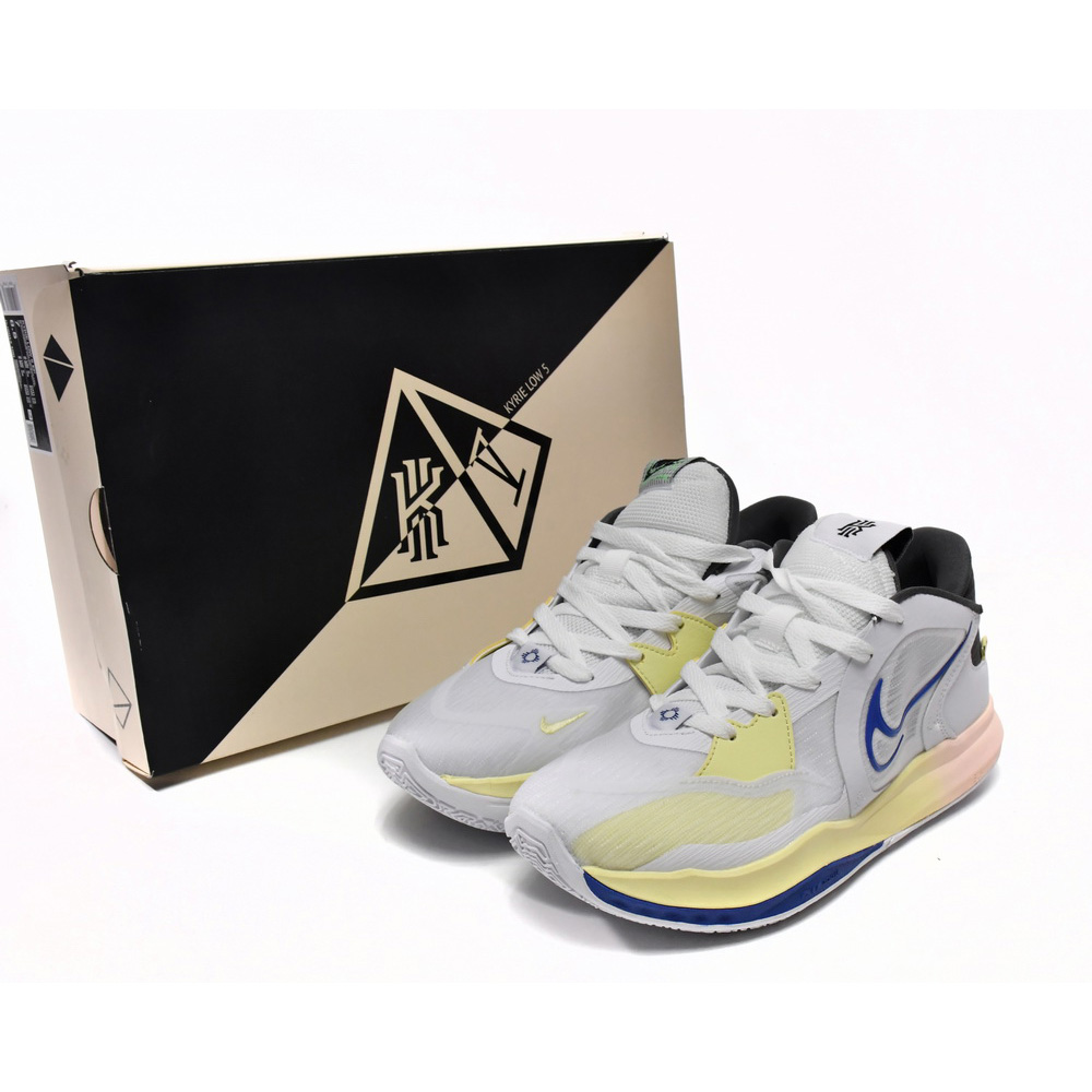 Nike Kyrie Low 5 EP White Game Royal Sneaker      DJ6014-100 - EUR FASHION