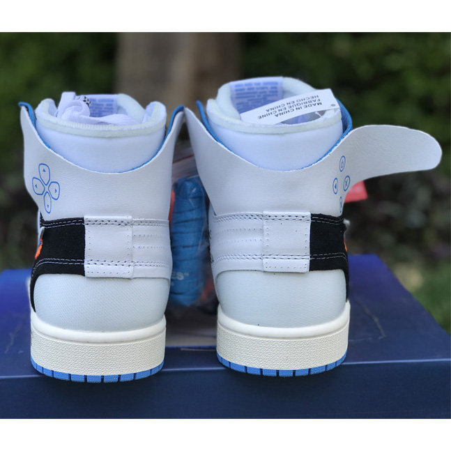 Sony PlayStation 5 x OFF-WHITE x Air Jordan 1 Retro High Sneaker    AQ0818-168 - EUR FASHION