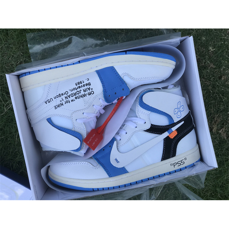 Sony PlayStation 5 x OFF-WHITE x Air Jordan 1 Retro High Sneaker    AQ0818-168 - EUR FASHION