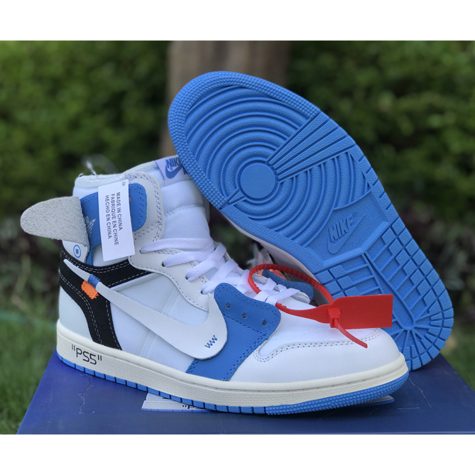 Sony PlayStation 5 x OFF-WHITE x Air Jordan 1 Retro High Sneaker    AQ0818-168 - EUR FASHION