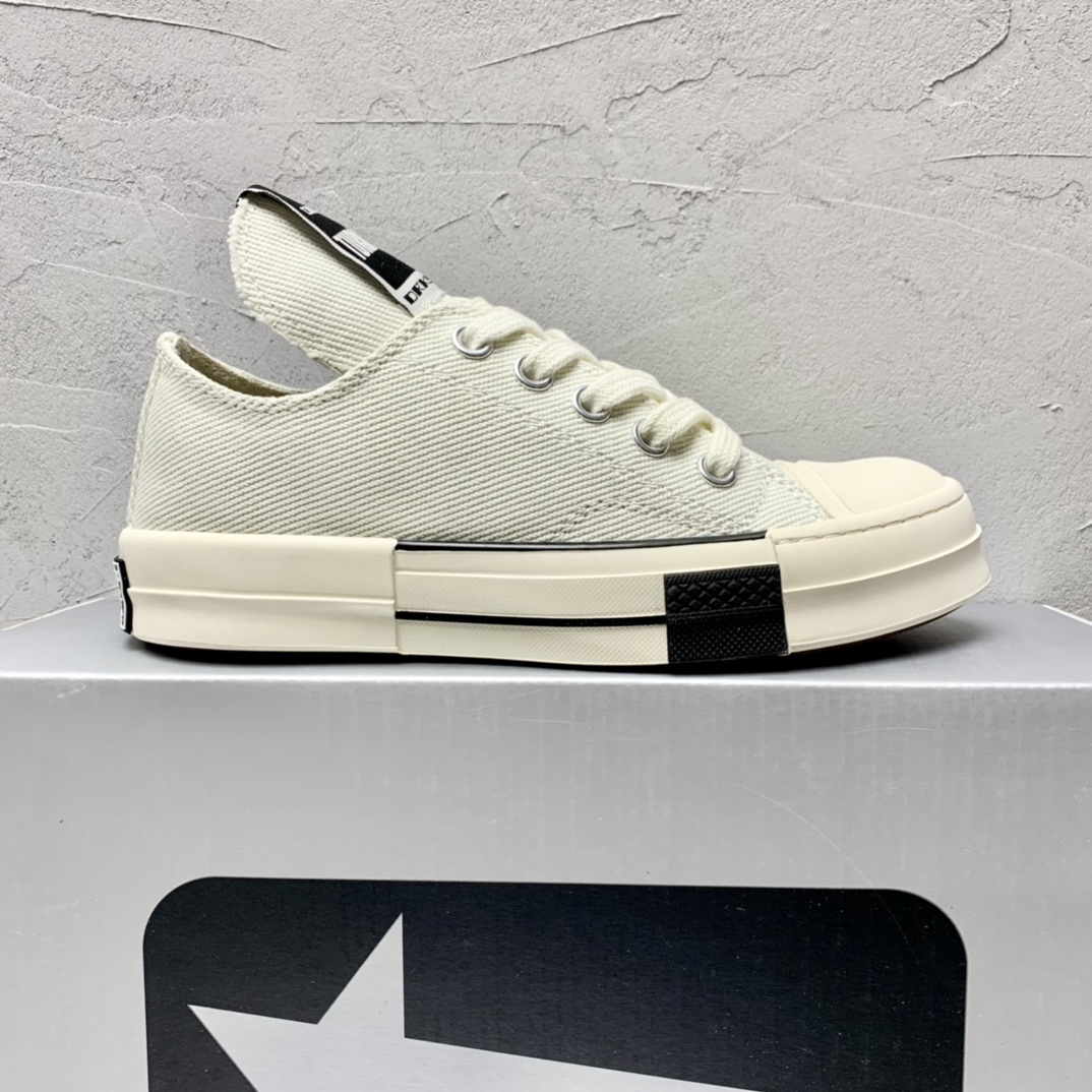 Rick Owensx Converse x  Drkshdw Drkstar Hi Sneakers - EUR FASHION