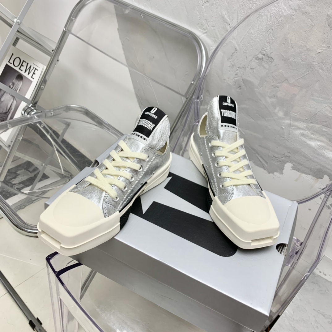 Rick Owens x Converse x  Drkshdw Turbodrk Sneakers - EUR FASHION