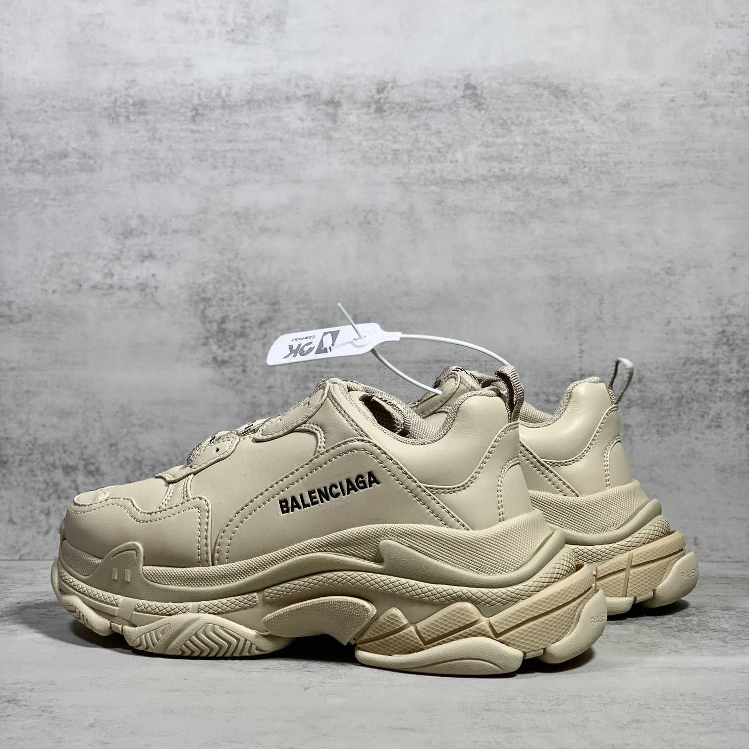 Balenciaga Triple S Sneaker In Beige Technical Material - EUR FASHION