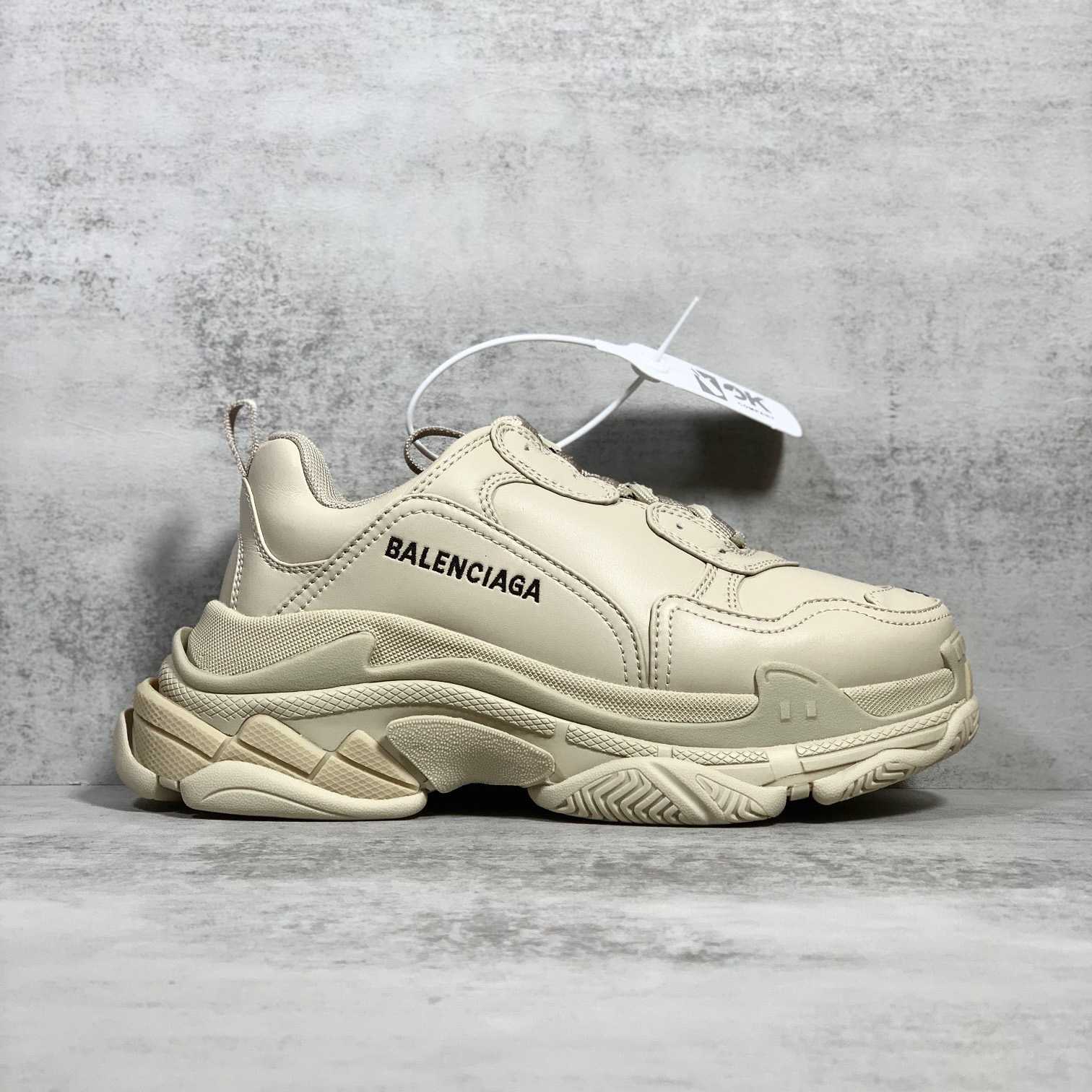 Balenciaga Triple S Sneaker In Beige Technical Material - EUR FASHION