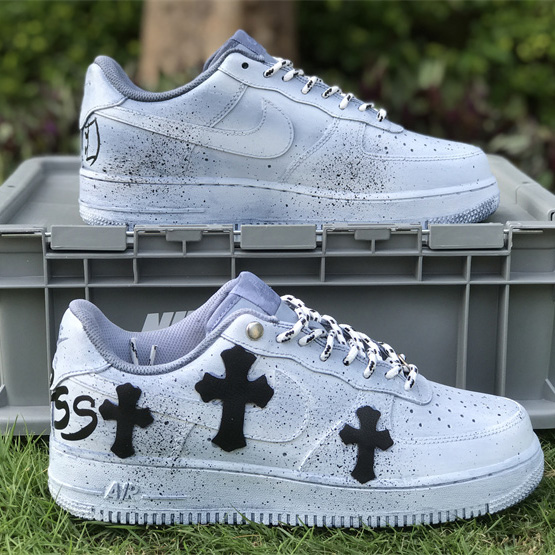 Chrome Hearts x Nike Air Force 1'07 Low Sneaker      - EUR FASHION