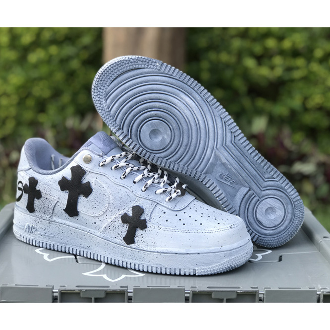 Chrome Hearts x Nike Air Force 1'07 Low Sneaker      - EUR FASHION