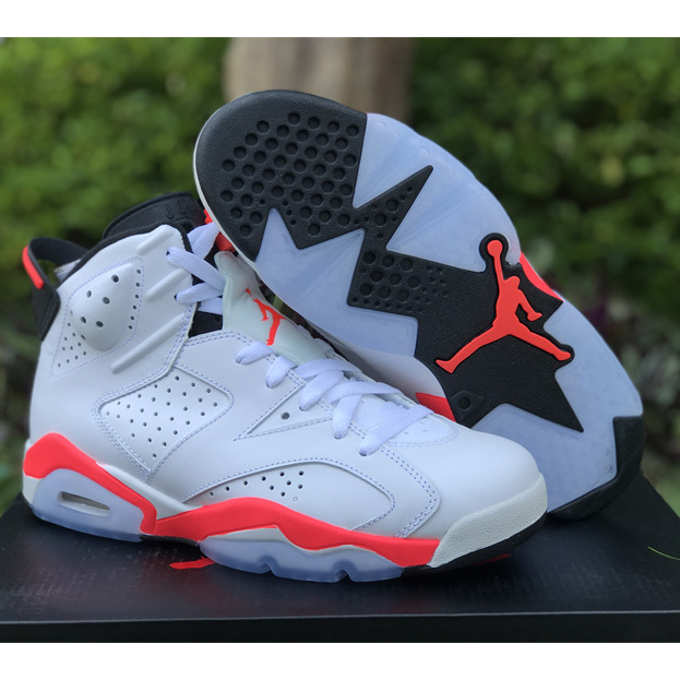 Air Jordan 6 ＂Infrared＂Sneaker     384664-123 - EUR FASHION