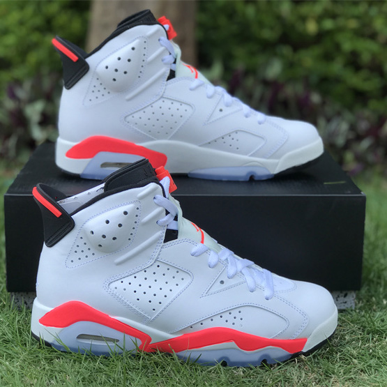 Air Jordan 6 ＂Infrared＂Sneaker     384664-123 - EUR FASHION