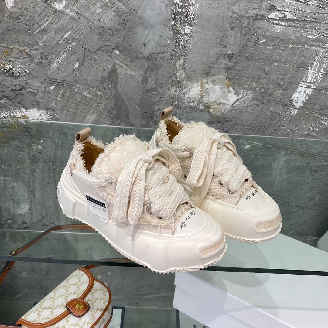 Xvessel G.O.P. 2.0 Marshmallow Lows White Sneaker - EUR FASHION