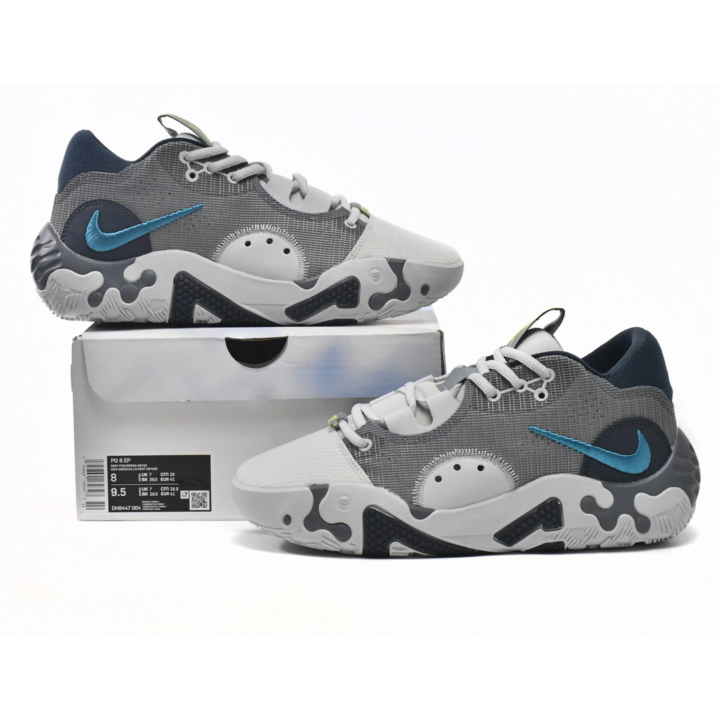 Nike PG 6 EP Grey Navy Volt Sneaker   DH8447-004 - EUR FASHION