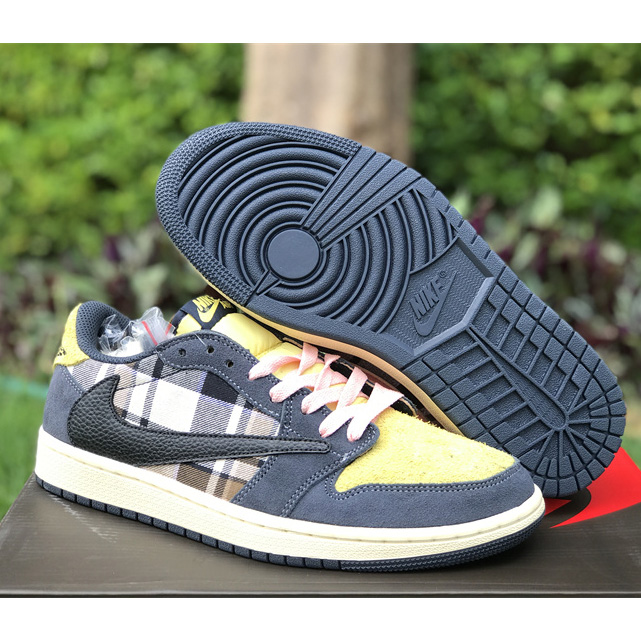 Fragment x Travis Scott x  Air Jordan 1 Low Sneaker  CQ4277-618 - EUR FASHION