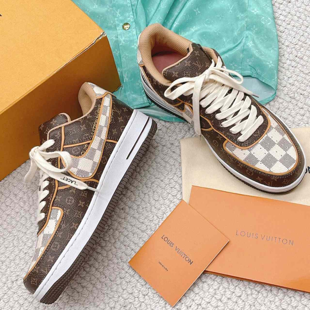 Louis Vuitton X Nike Air Force 1 Sneaker - EUR FASHION