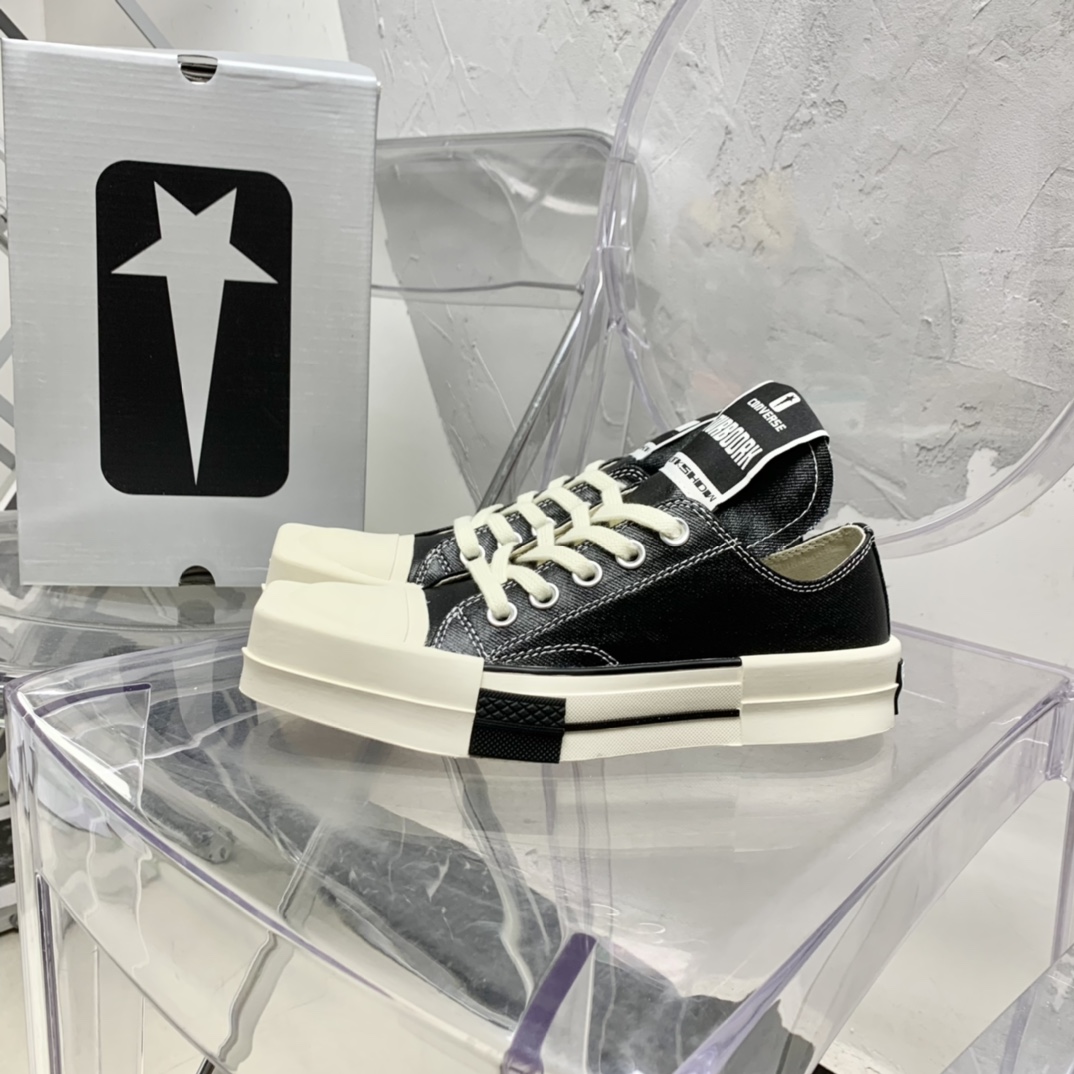 Rick Owens x Converse x  Drkshdw Turbodrk Sneakers - EUR FASHION