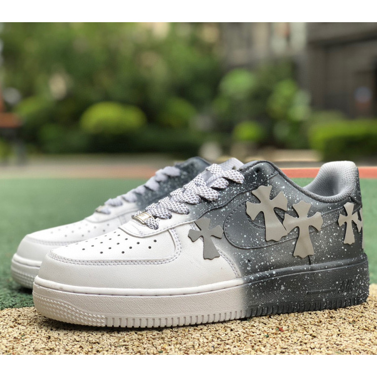 Chrome Hearts x Nike Air Force 1'07 Low Sneaker      - EUR FASHION