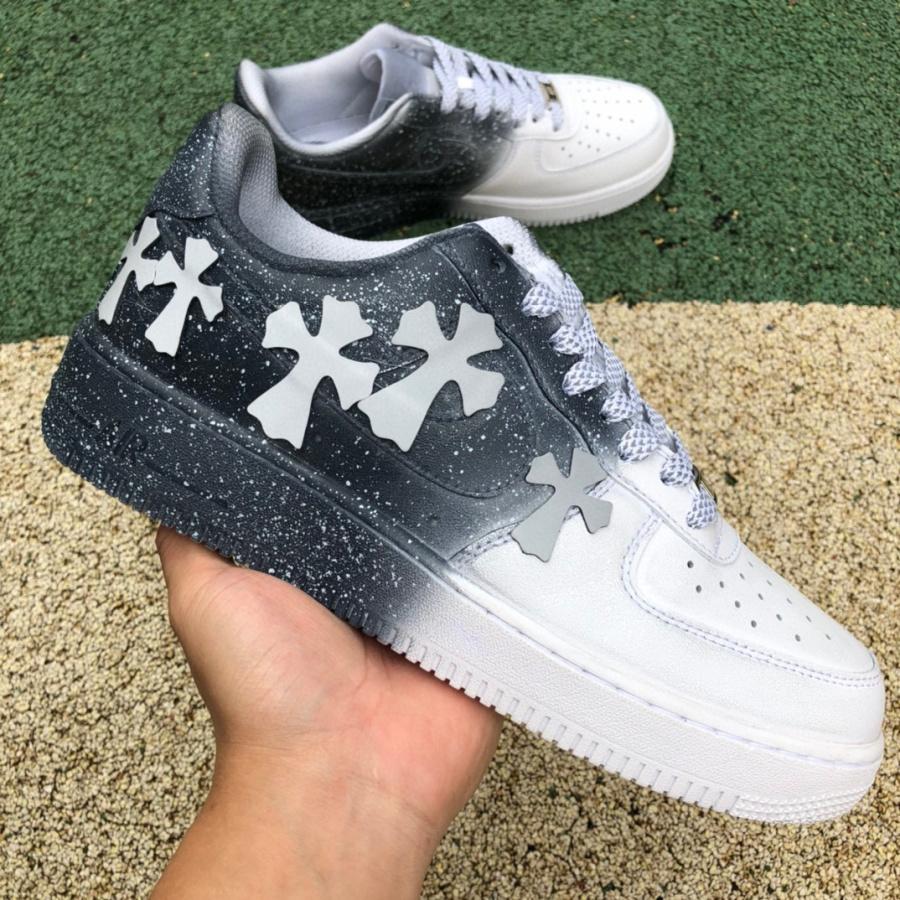 Chrome Hearts x Nike Air Force 1'07 Low Sneaker      - EUR FASHION