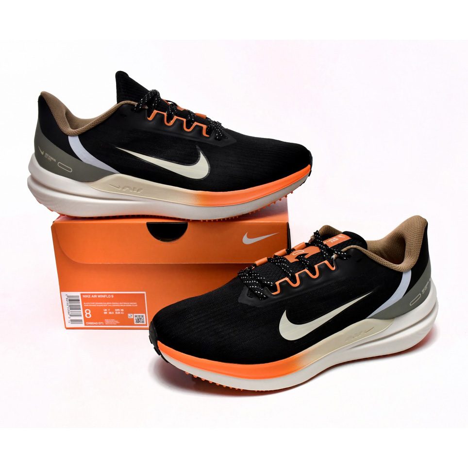 Nike Air Winflo 9 Black Coconut Milk Sneaker     DX6040-071 - EUR FASHION