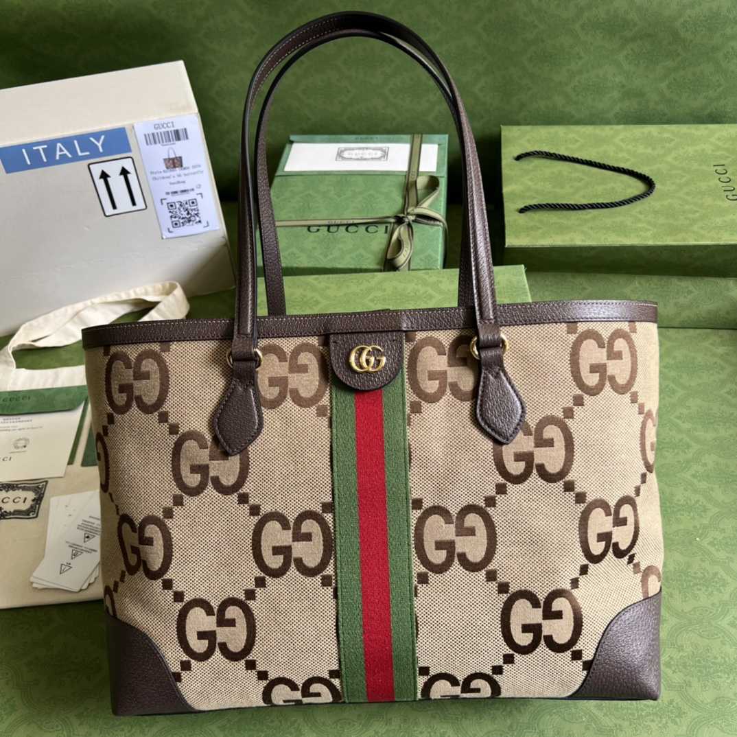 Gucci Ophidia Jumbo GG Medium Tote(32-28-14cm) - EUR FASHION