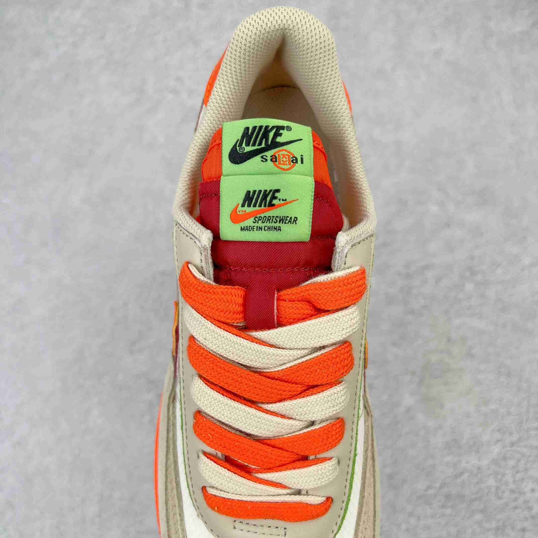 Clot × Sacai × NK LDWaffle'Net Orange Blaze' Sneaker     DH1347-100 - EUR FASHION