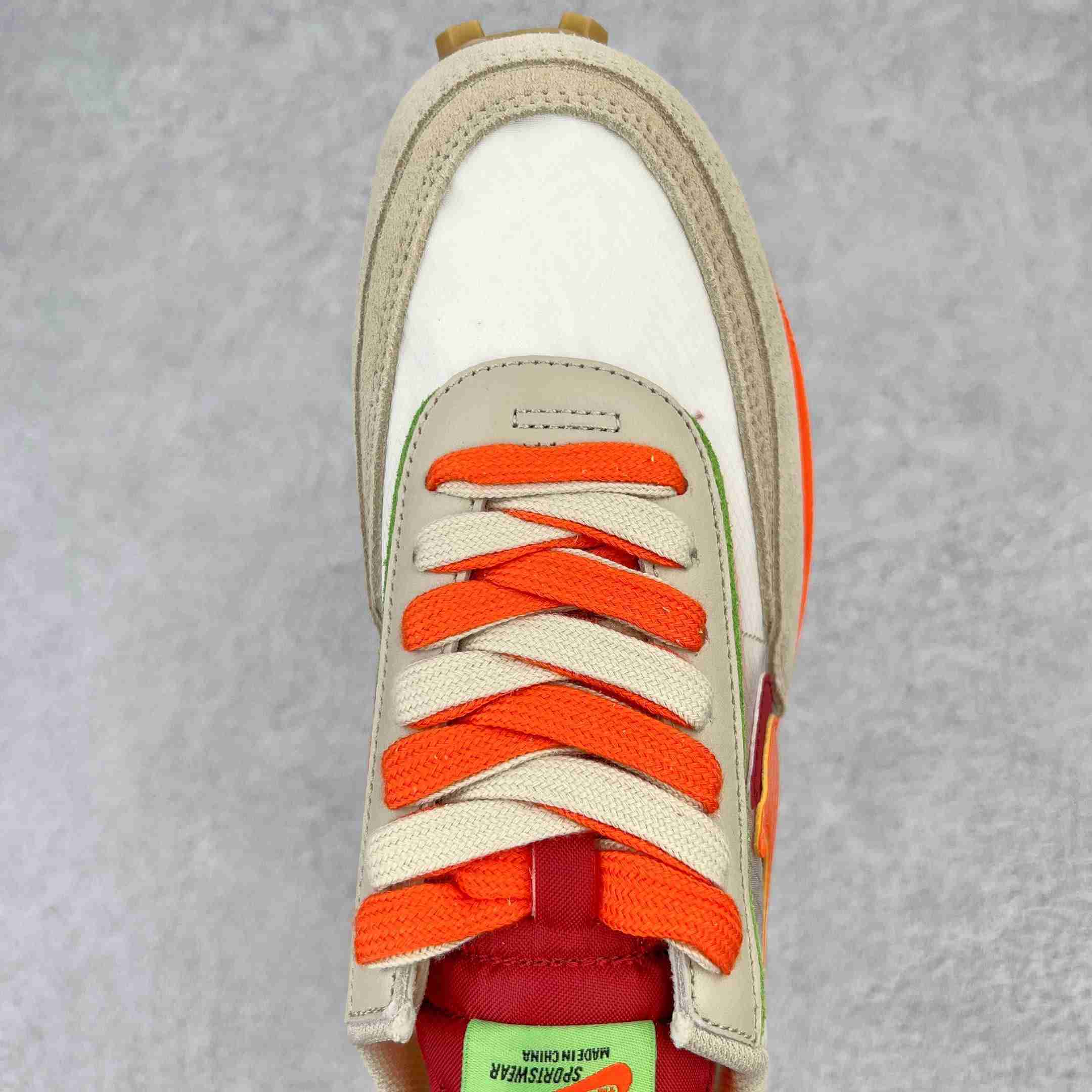 Clot × Sacai × NK LDWaffle'Net Orange Blaze' Sneaker     DH1347-100 - EUR FASHION