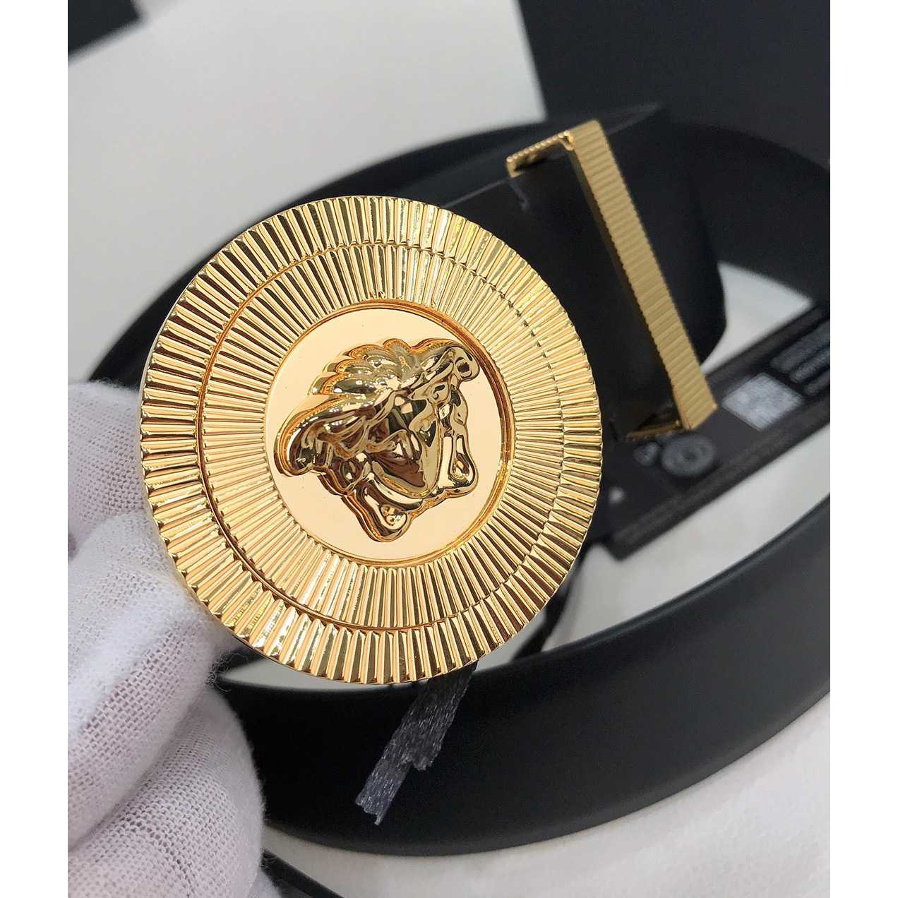 Versace Medusa Biggie Belt  40mm - EUR FASHION