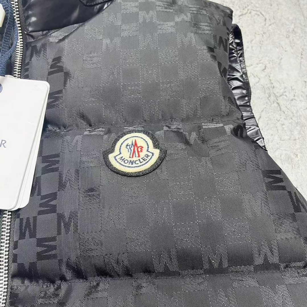 Moncler Kita Jacquard Down Vest - EUR FASHION