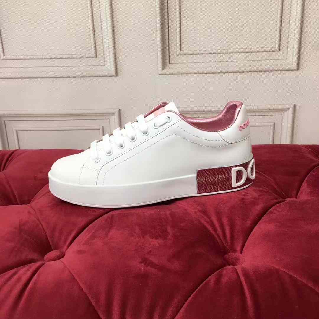 Dolce & Gabbana Calfskin Nappa Portofino Sneakers - EUR FASHION