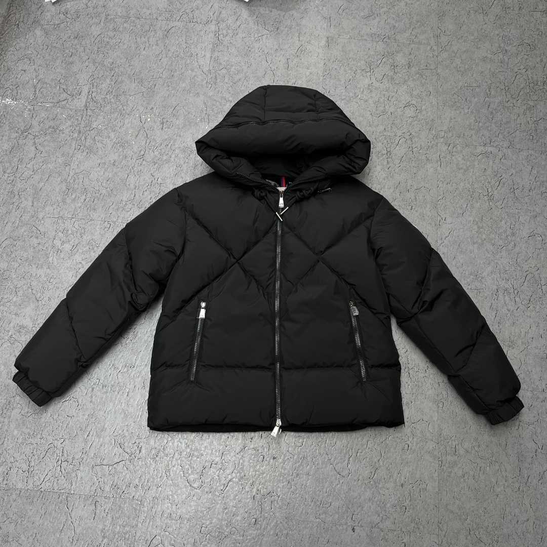 Moncler Black Daynamic Porossan Down Jacket - EUR FASHION