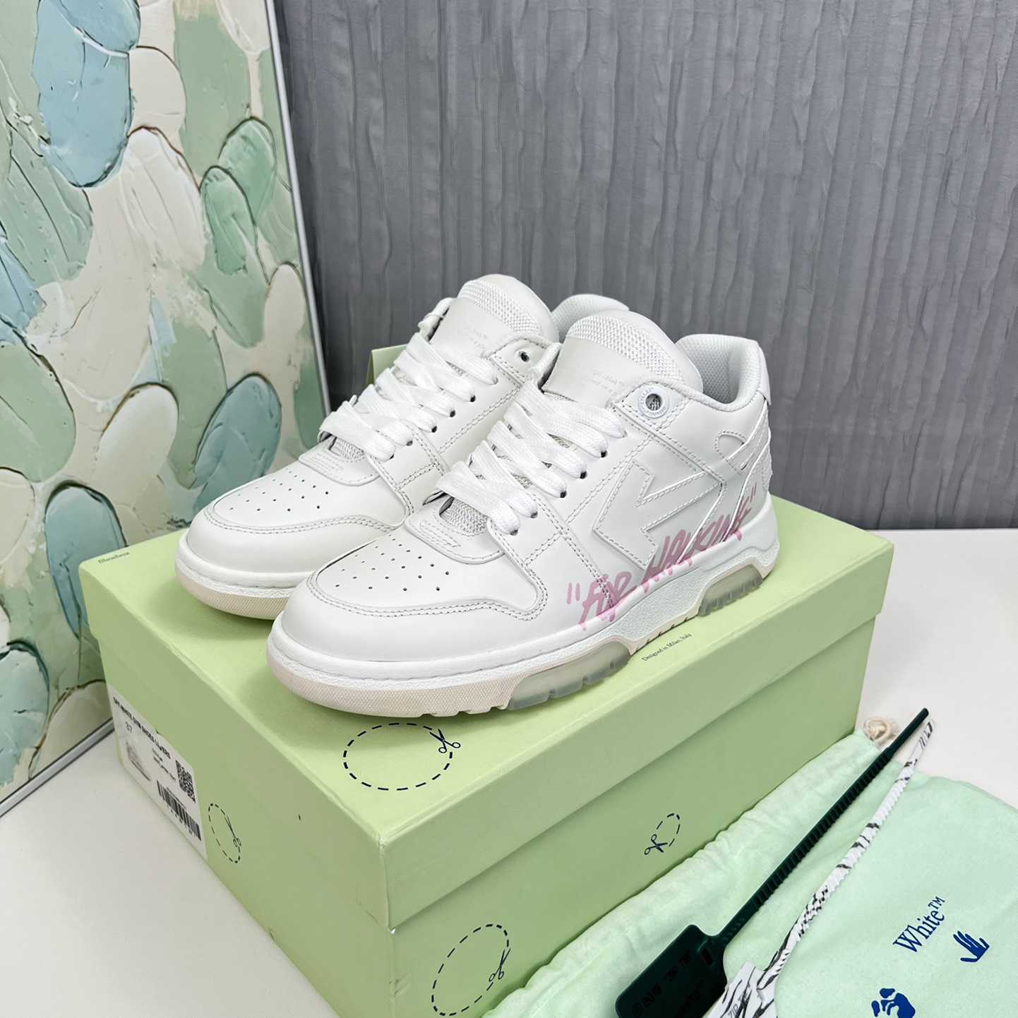 Off White Out Of Office "Ooo" Sneakers - EUR FASHION