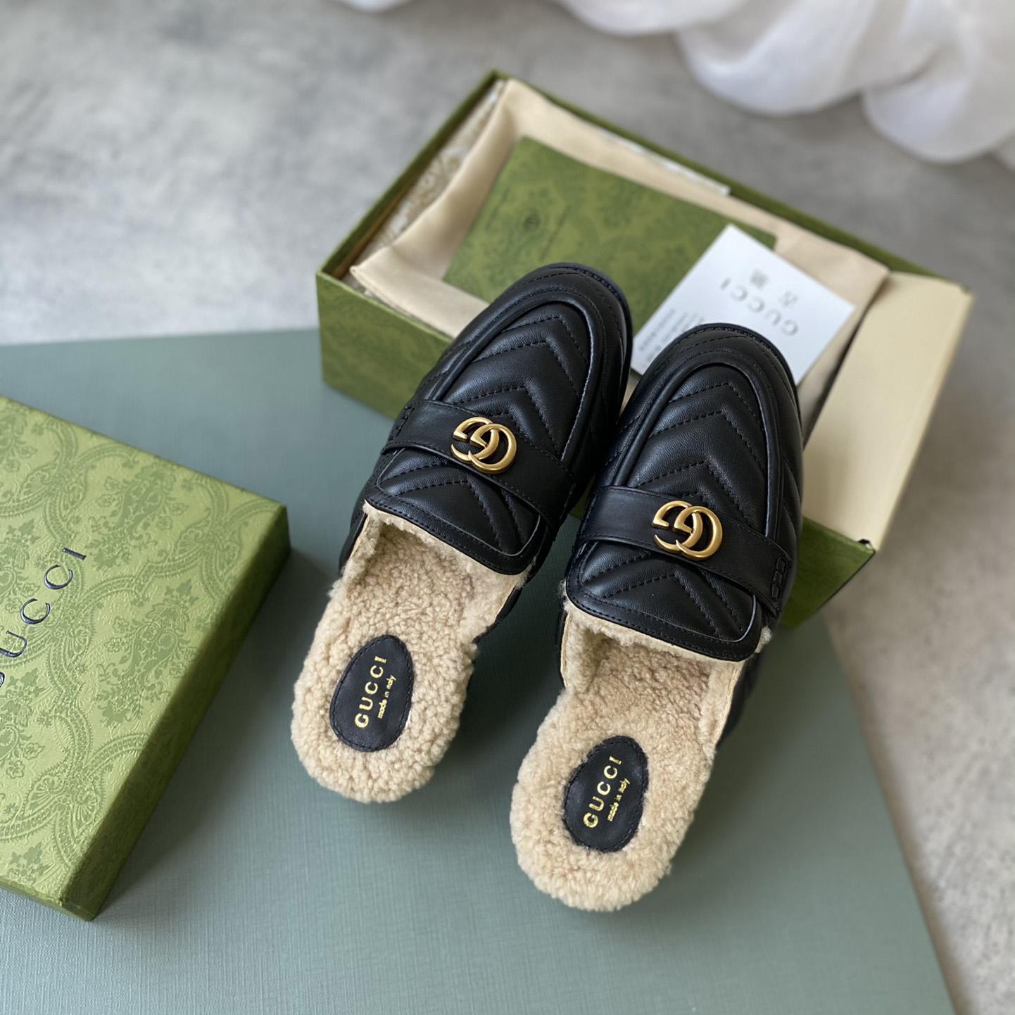 Gucci Women's Double G Slippers - EUR FASHION