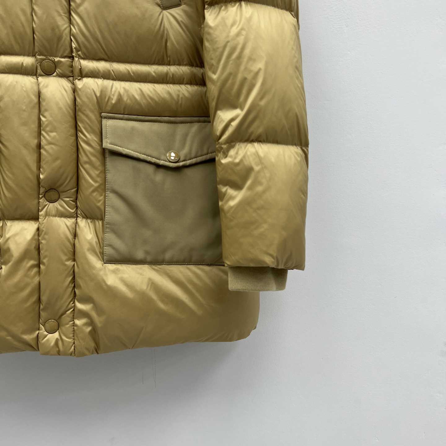 Burberry Logo Appliqué Nylon Puffer Coat - EUR FASHION