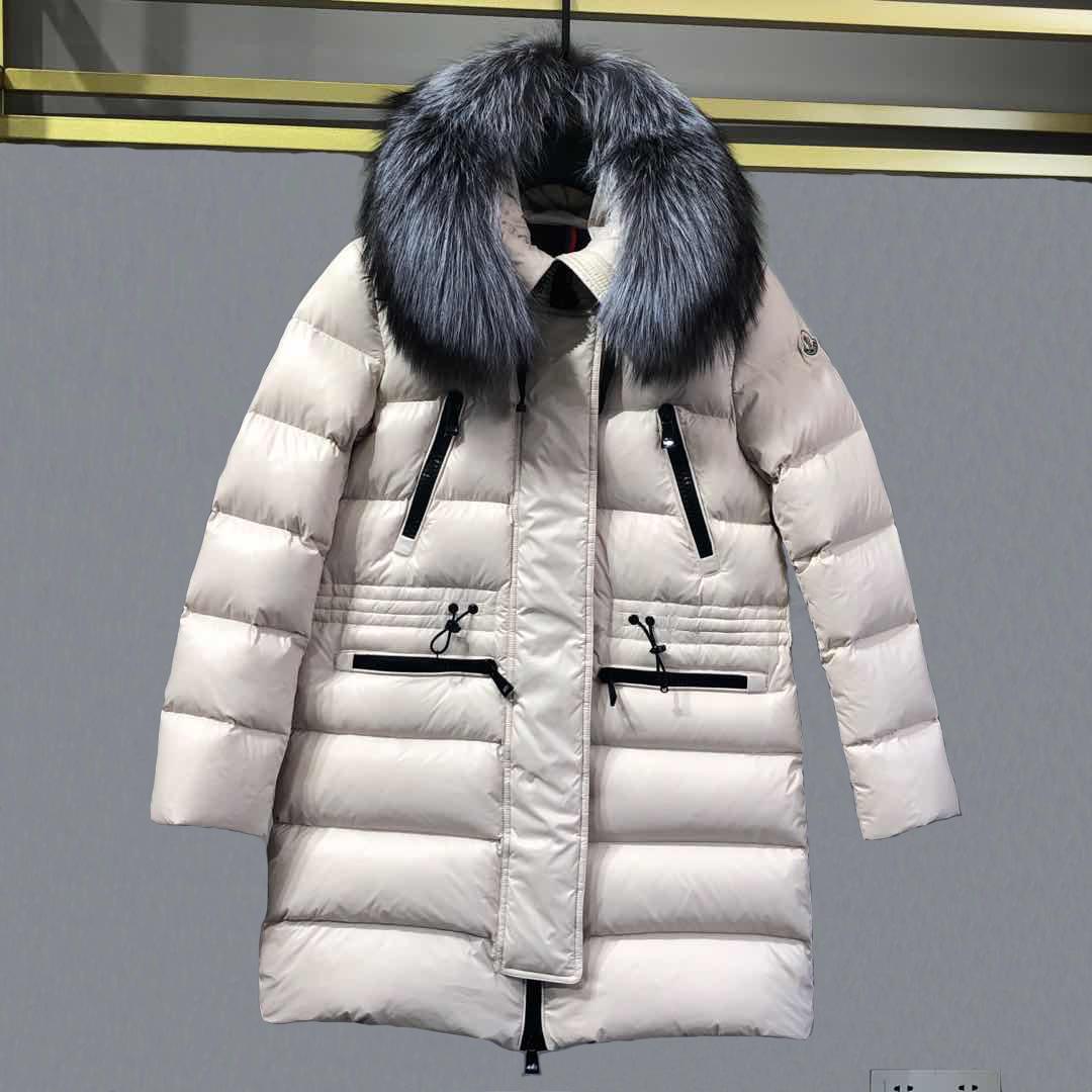 Moncler Long Down Jacket - EUR FASHION