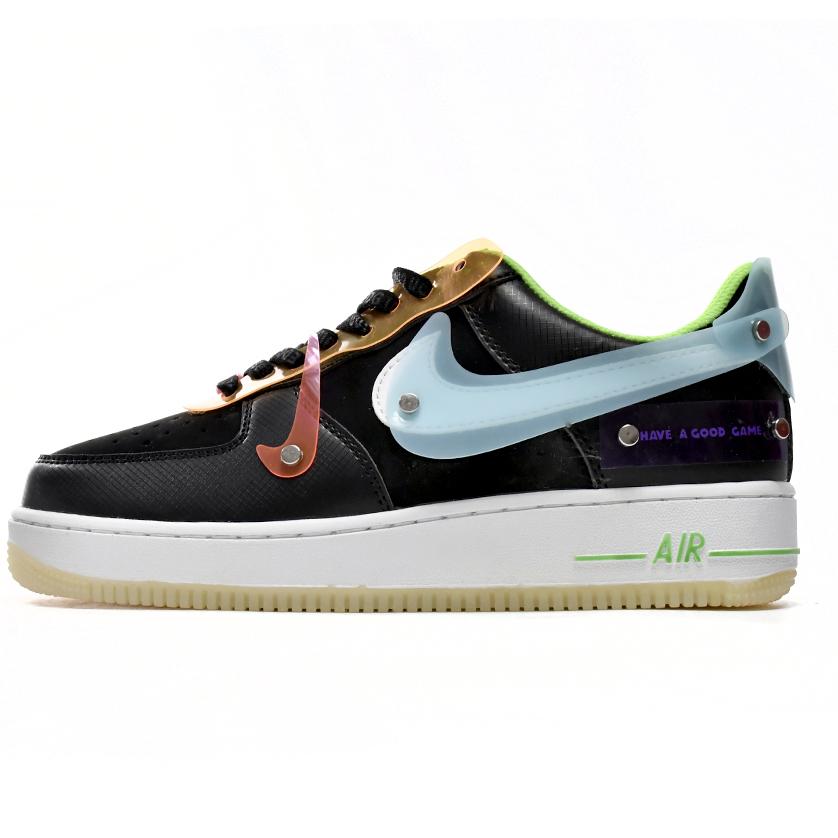 Nike Air Force 1 Low Have A Good Game Black Sneaker      DO7085-011  - EUR FASHION