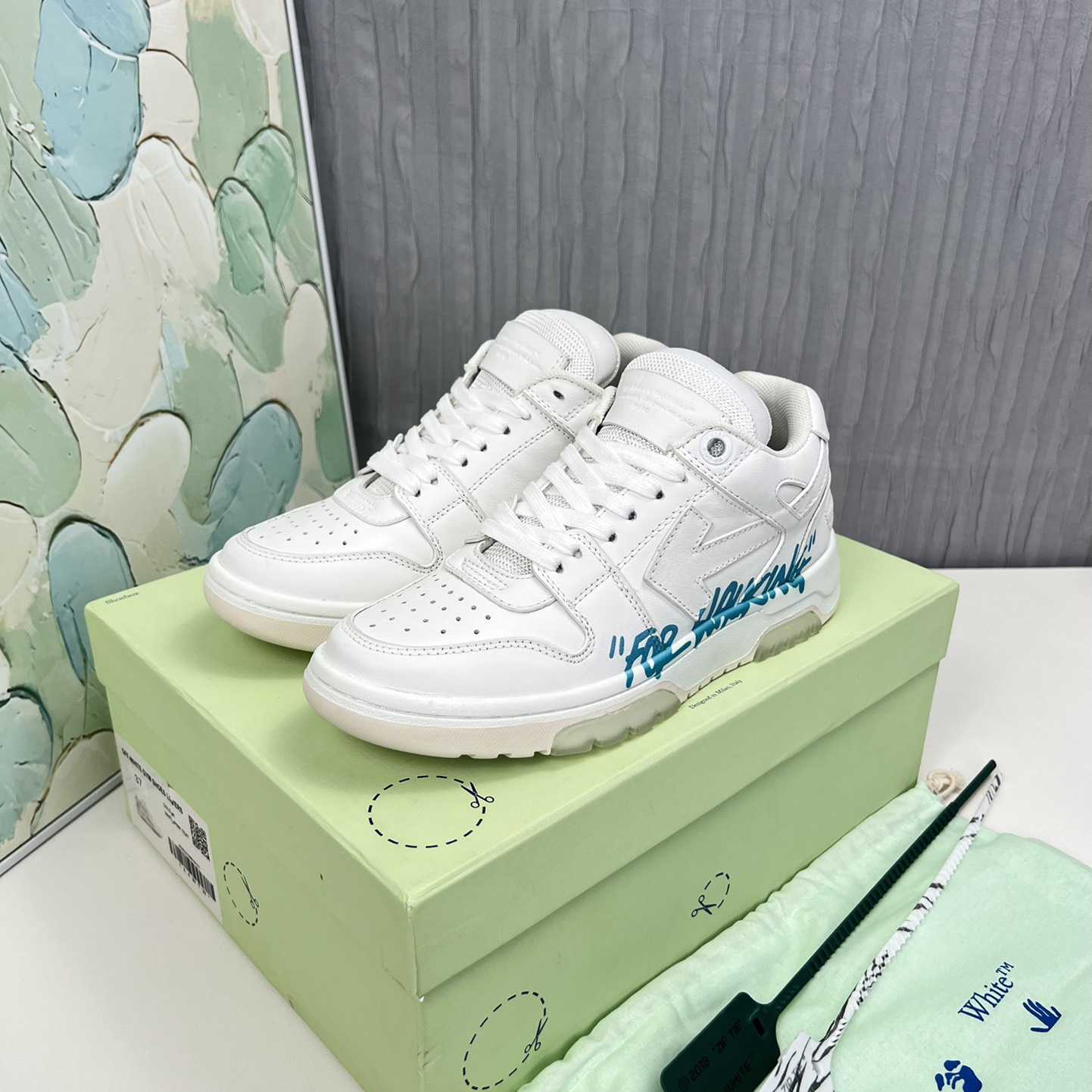 Off White Out Of Office "Ooo" Sneakers - EUR FASHION